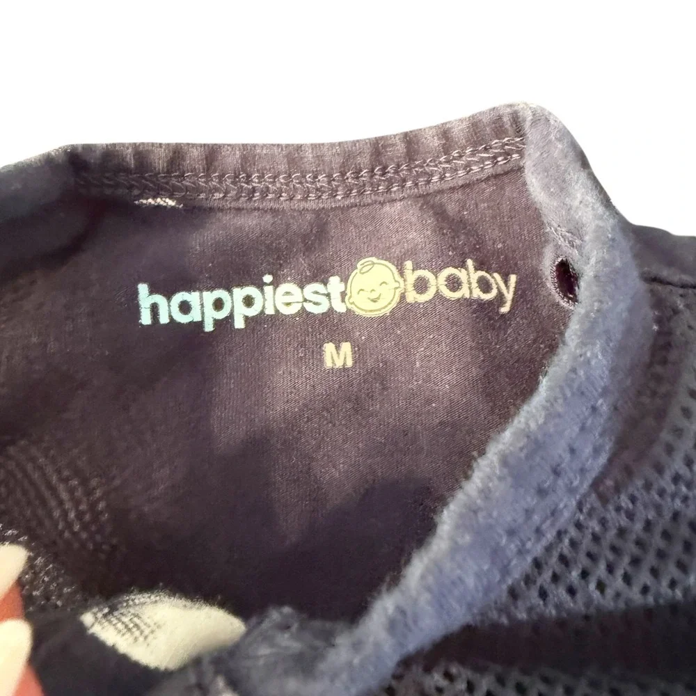 Happiest Baby Sleepsack Medium‎ Navy Blue with White Satellites